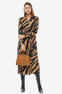 Платье женское Pennyblack 12242119-3 коричневое 44 IT