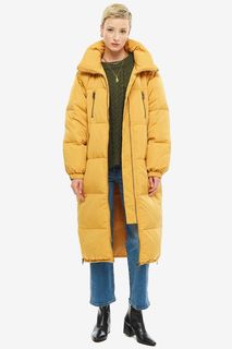 Пуховик женский ICHI 109804 17030 желтый S