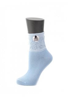 Носки женские ALLA BUONE 025CD голубые 35-37