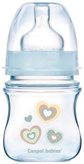 Бутылочка Canpol EasyStart антиколик PP, 0+ мес., 120 мл, 35/216, белый