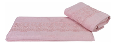 Банное полотенце Hobby Home Textile розовый