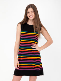 Платье женское Little Marcel 319852 разноцветное S