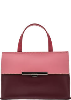 Сумка Lancaster 1775740, бордовая/розовая/красная