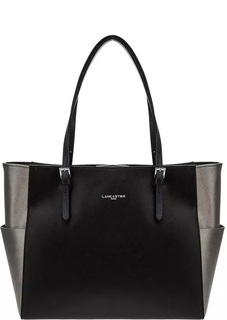 Сумка Lancaster 1775726, черная/серебристая/темно-синяя