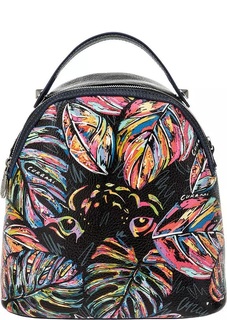 Сумка Curanni 1773465, черная/мультиколор