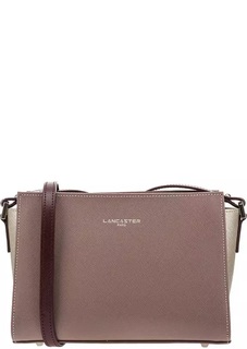 Сумка Lancaster 1775724, бежево-розовая/золотистая/бордовая