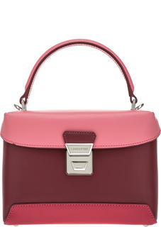 Сумка Lancaster 1775758, бордовая/розовая/красная