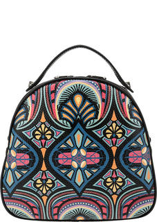 Сумка Curanni 1773438, черная/мультиколор