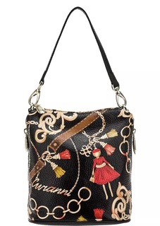 Сумка Curanni 1773446, черная/мультиколор