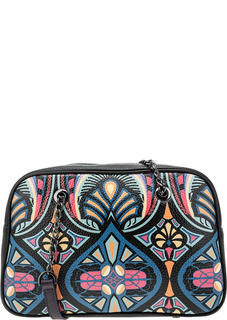 Сумка Curanni 1773440, черная/мультиколор