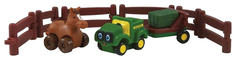 Игровой набор Tomy Приключения трактора Джонни и лошади на ферме