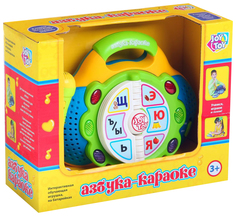 Развивающая игрушка "Азбука - караоке" (свет, звук) Joy Toy