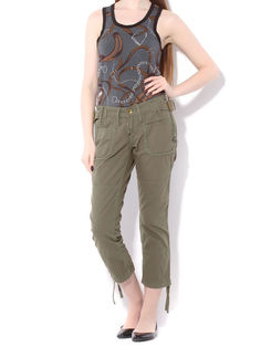 Брюки женские RA-RE WM1704-5589 хаки 40