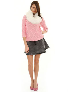 Джемпер женский BSL Fashion 3874 розовый 42