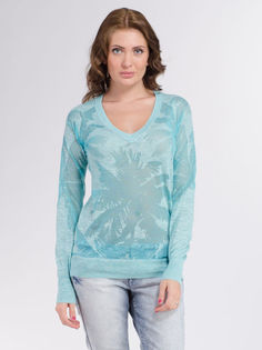 Пуловер женский Juicy Couture JG007898/HCSE голубой 42