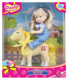 Игровой набор "Прогулка с пони" - Блондинка Paula