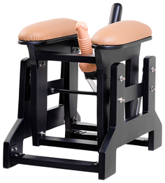 Секс-тренажер, Diva, Love Rider, металл, персиковый, с двумя насадками, 57 см