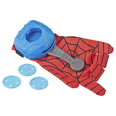 Игровой набор Spider-Man, Перчатка Человека-Паука с дисками Hasbro
