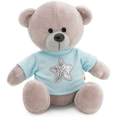 Мягкая игрушка Orange Медведь Топтыжкин серый: Звезда, 17 см