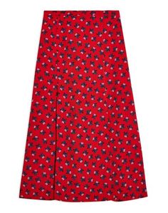 Юбка длиной 3/4 Topshop