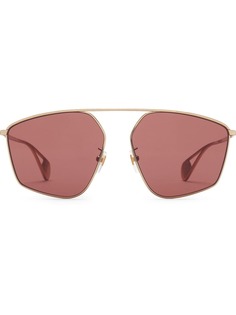 Gucci Eyewear солнцезащитные очки в специализированной квадратной оправе