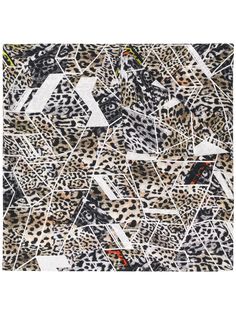 Preen By Thornton Bregazzi шарф с леопардовым принтом