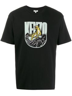 Kenzo футболка с графичным принтом