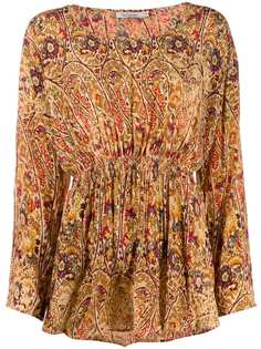 Mes Demoiselles блузка с длинными рукавами и принтом пейсли
