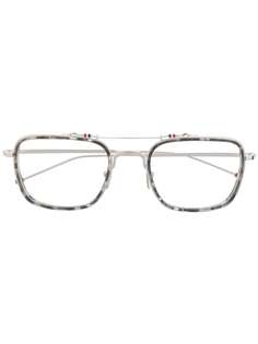 Thom Browne Eyewear очки в оправе черепаховой расцветки