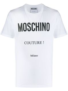 Moschino футболка с логотипом