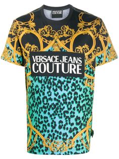 Versace Jeans Couture футболка с принтом