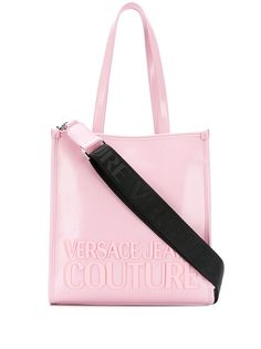 Versace Jeans Couture сумка-тоут с металлическим логотипом