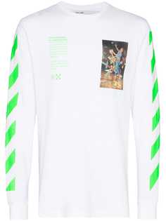 Off-White толстовка с принтом Pascal