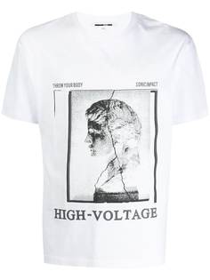 McQ Alexander McQueen футболка с графичным принтом