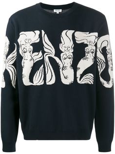 Kenzo жаккардовый свитер