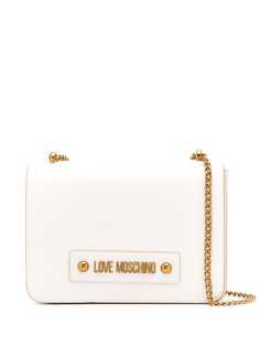 Love Moschino сумка на плечо с логотипом и цепочкой