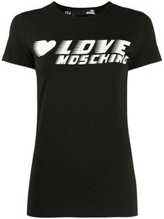 Love Moschino футболка с логотипом
