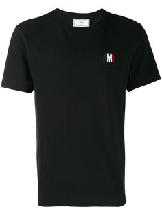 Ami Paris футболка с вышивкой Ami