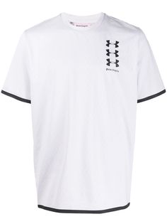 Palm Angels футболка с логотипом из коллаборации с Under Armour