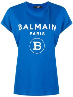 Balmain футболка с логотипом