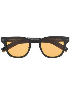 Ermenegildo Zegna солнцезащитные очки в квадратной оправе