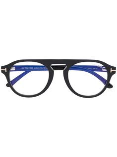 Tom Ford Eyewear солнцезащитные очки в круглой оправе