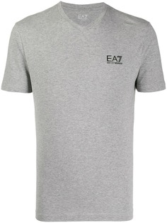 Ea7 Emporio Armani футболка кроя слим с логотипом