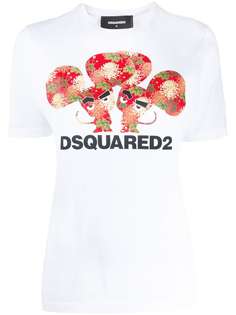 Dsquared2 футболка с принтом