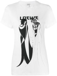 Loewe футболка Salome с логотипом