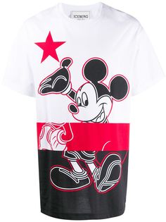 Iceberg футболка Mickey Mouse из джерси