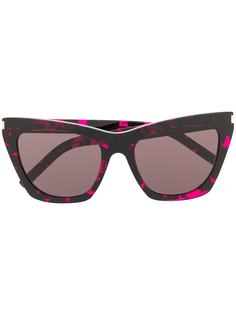 Saint Laurent Eyewear солнцезащитные очки SL214 в квадратной оправе