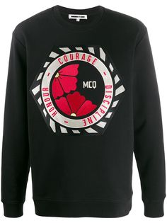 McQ Alexander McQueen толстовка Courage Honour Discipline