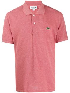 Lacoste рубашка-поло с вышитым логотипом
