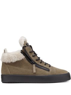 Giuseppe Zanotti кеды Kriss с нашивкой-логотипом